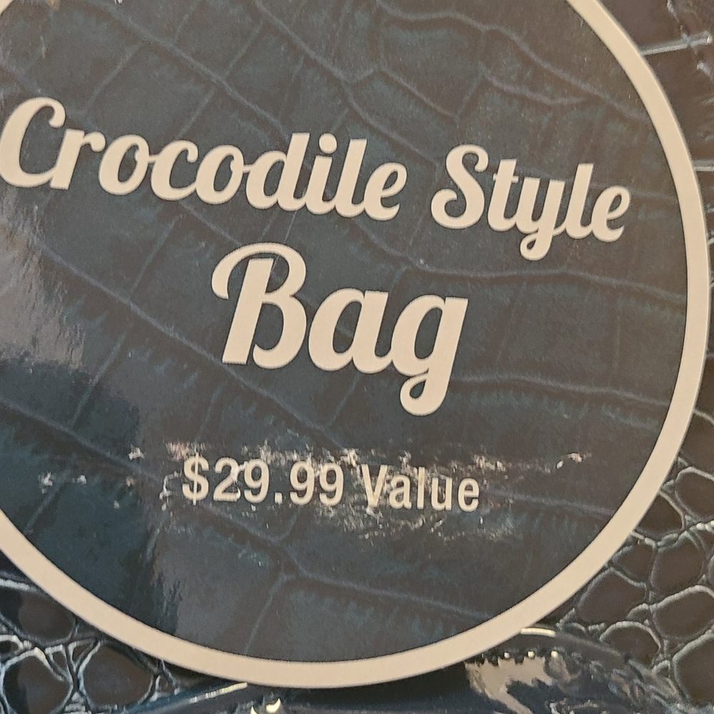 Cocodile stile bag L
